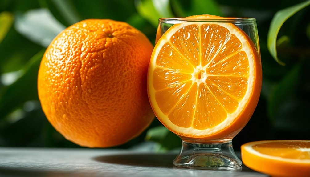 juice extraction from orange