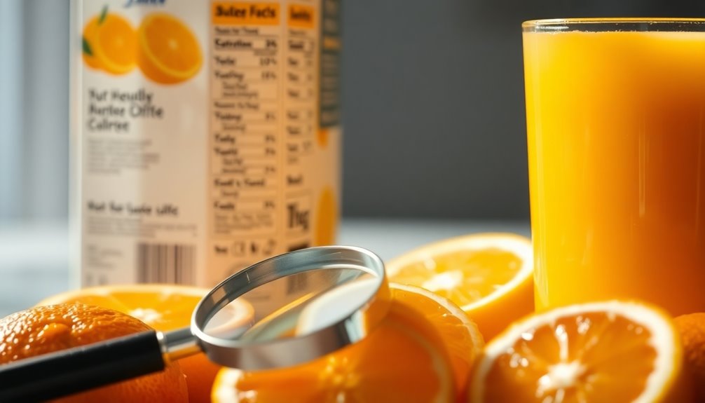 juice label inspection tips