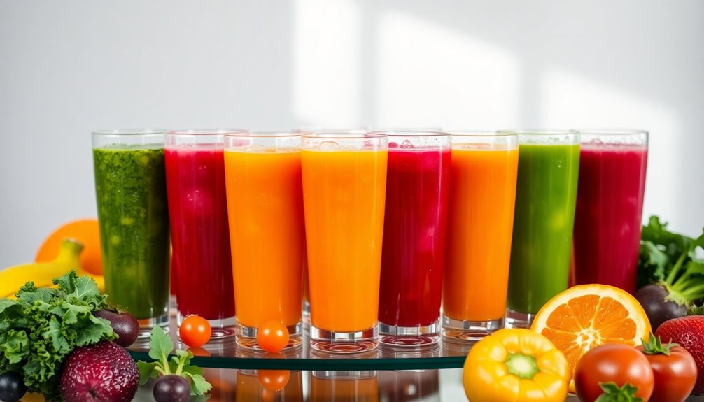 juice nutritional content differences