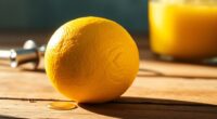 juice quantity in lemon