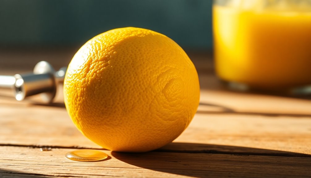 juice quantity in lemon