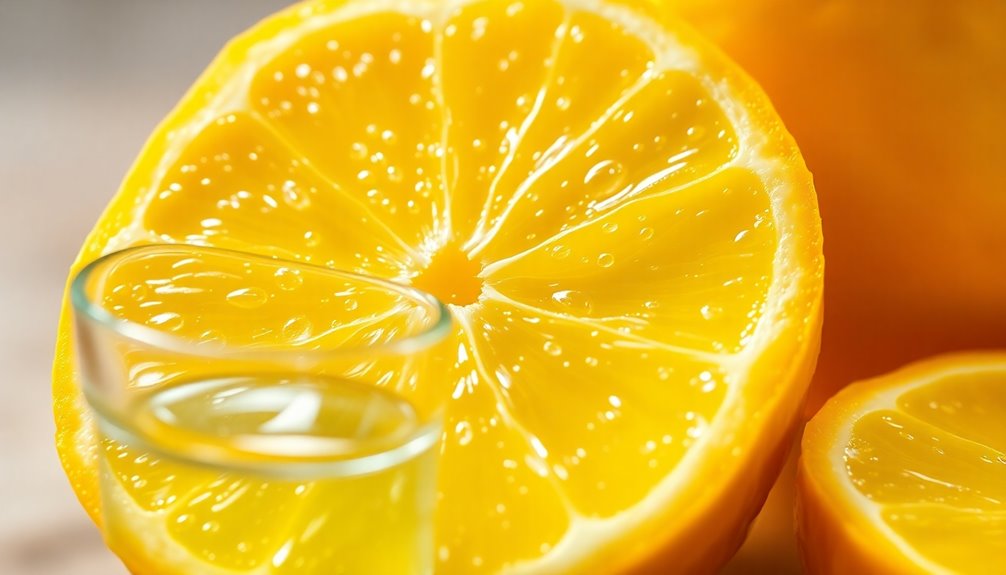 juice quantity in lemon