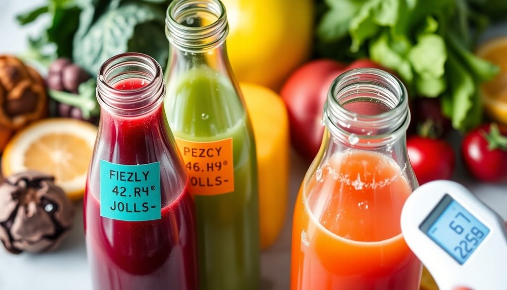 juice spoilage indicators checklist