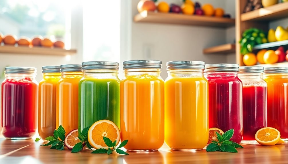 juice stored in glass