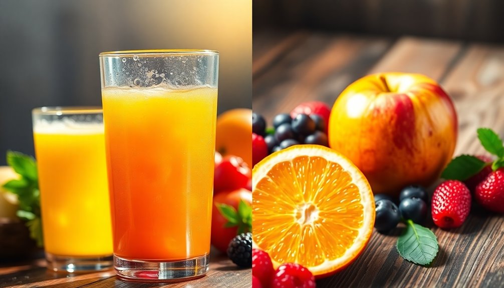 juice versus whole fruits