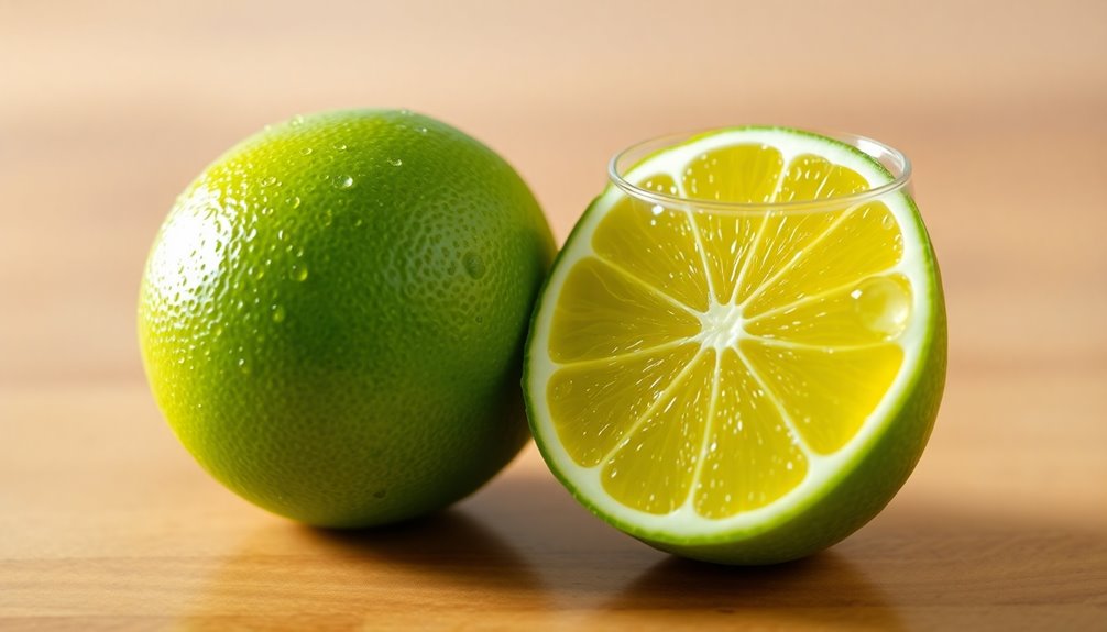 juice yield from lime