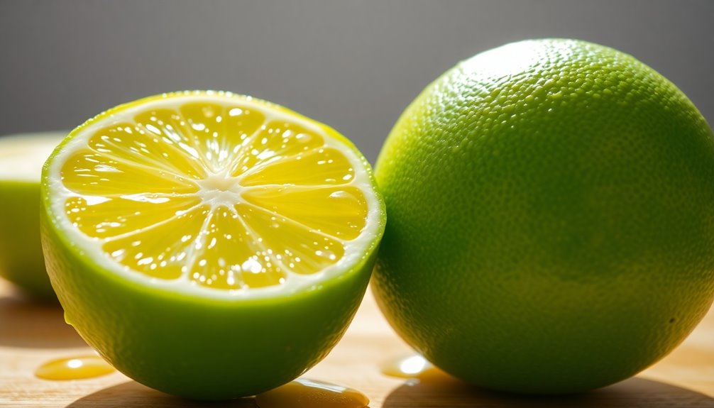 juice yield from limes