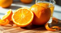 juice yield from orange