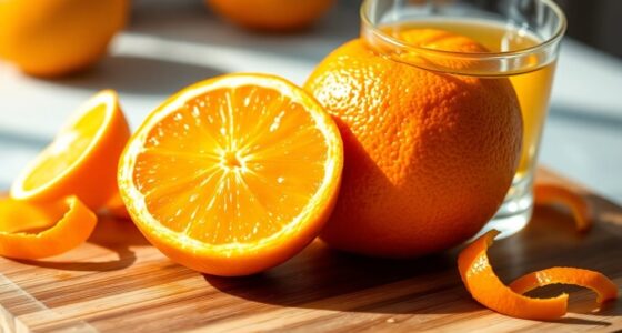 juice yield from orange