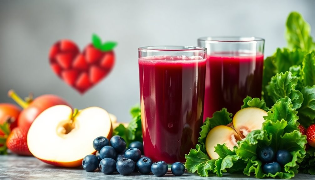 juices promote heart health