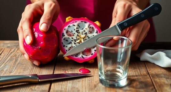 juicing a prickly pear