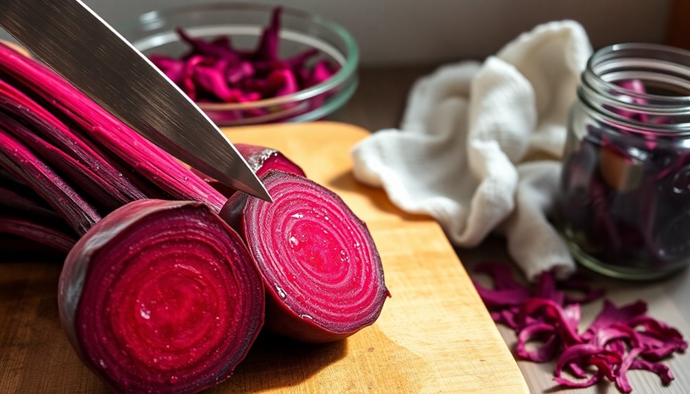 juicing beets without equipment