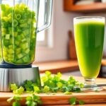 juicing celery in blender