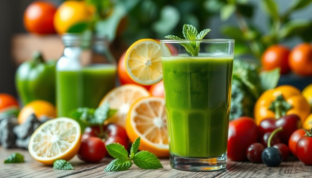 juicing enhances skin health