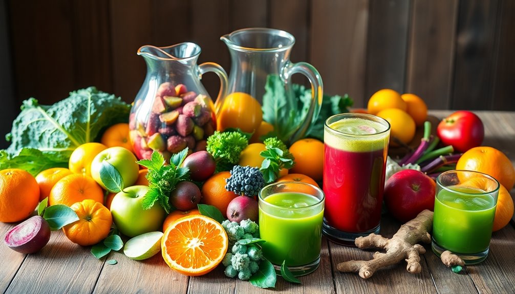 juicing essential ingredient list