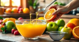 juicing fruit manually explained