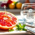 juicing grapefruit for freshness