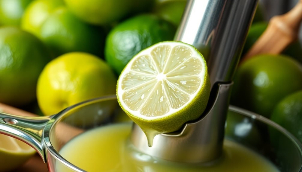 juicing key limes quickly