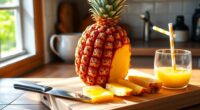 juicing pineapple without equipment