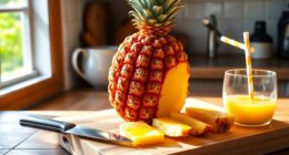 juicing pineapple without equipment