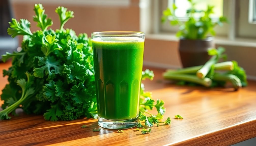 kale celery detox juice
