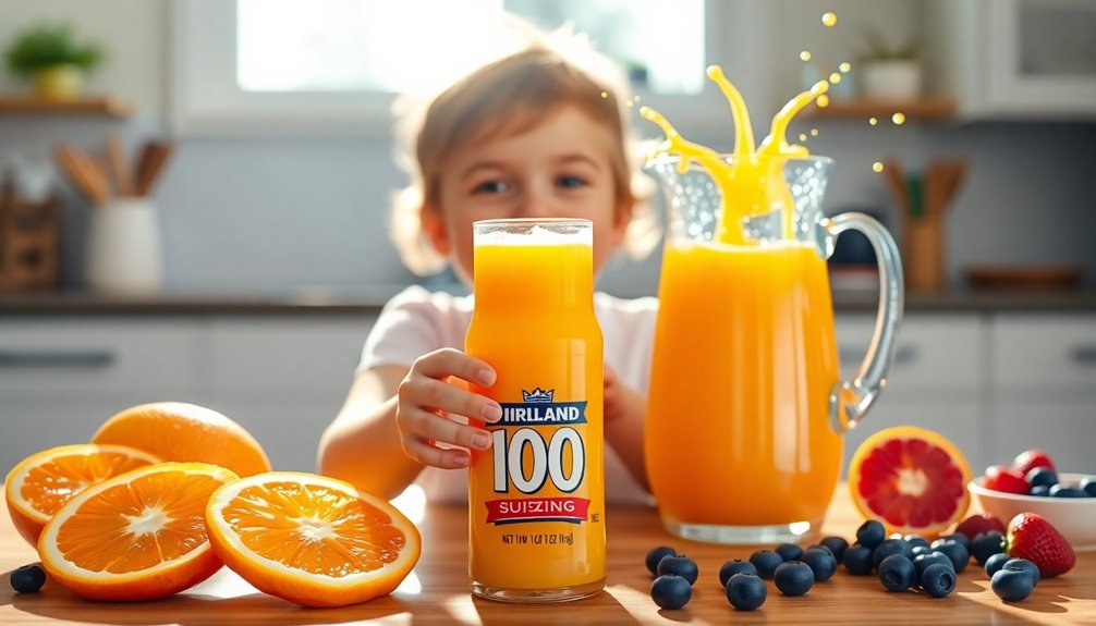 kirkland brand pure juice