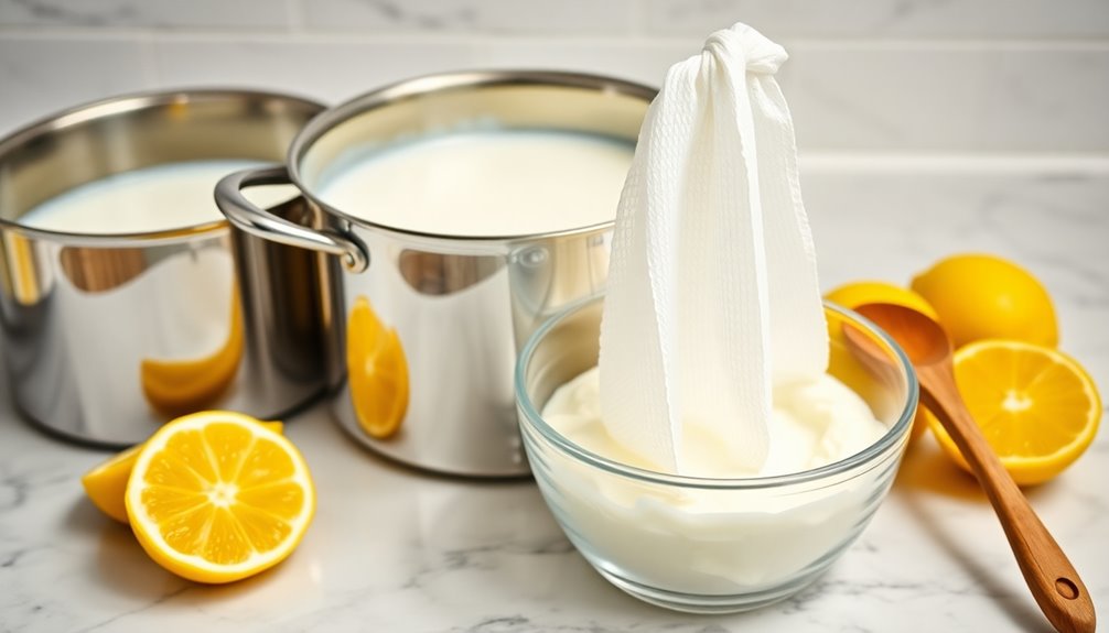 lemon juice cottage cheese