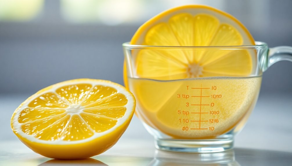 lemon juice quantity per lemon