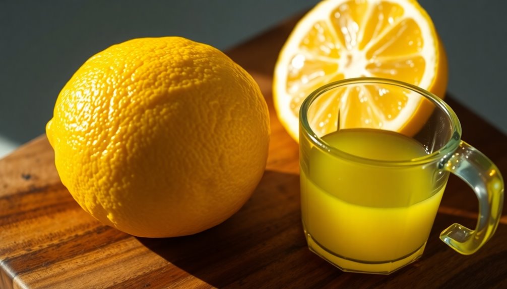 lemon sizes affect juice yield