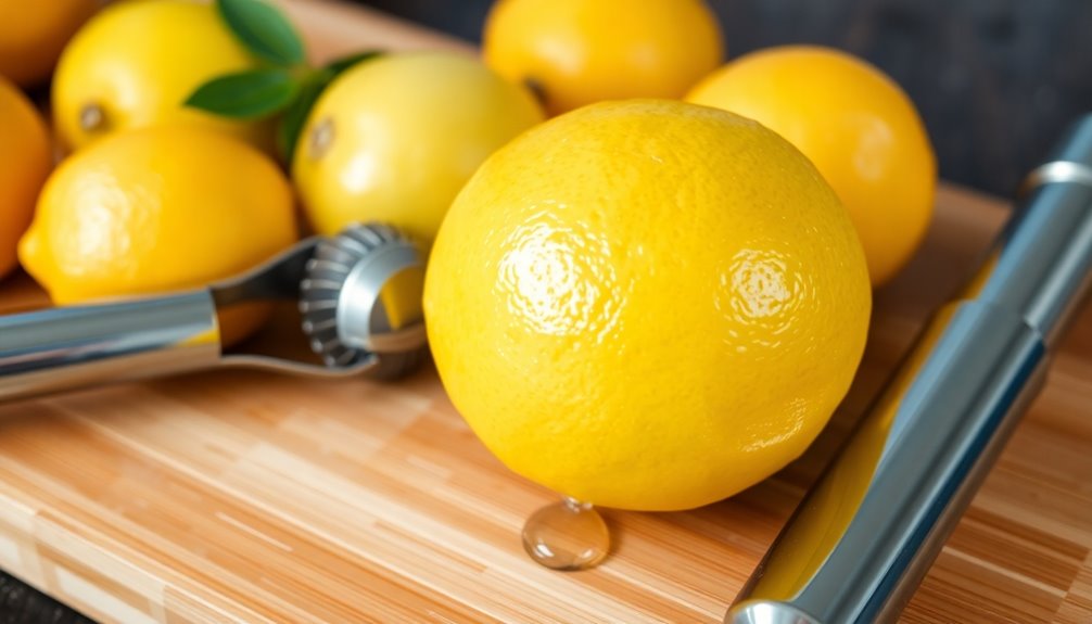 lemon variety affects juice yield