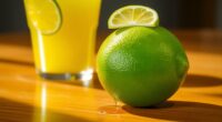 lime juice carbohydrate content