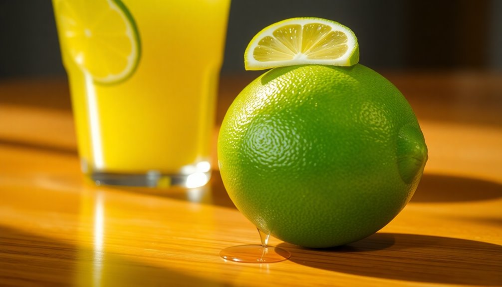 lime juice carbohydrate content