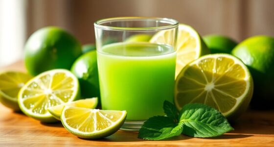 lime juice daily intake