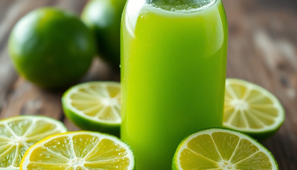 lime juice fridge shelf life