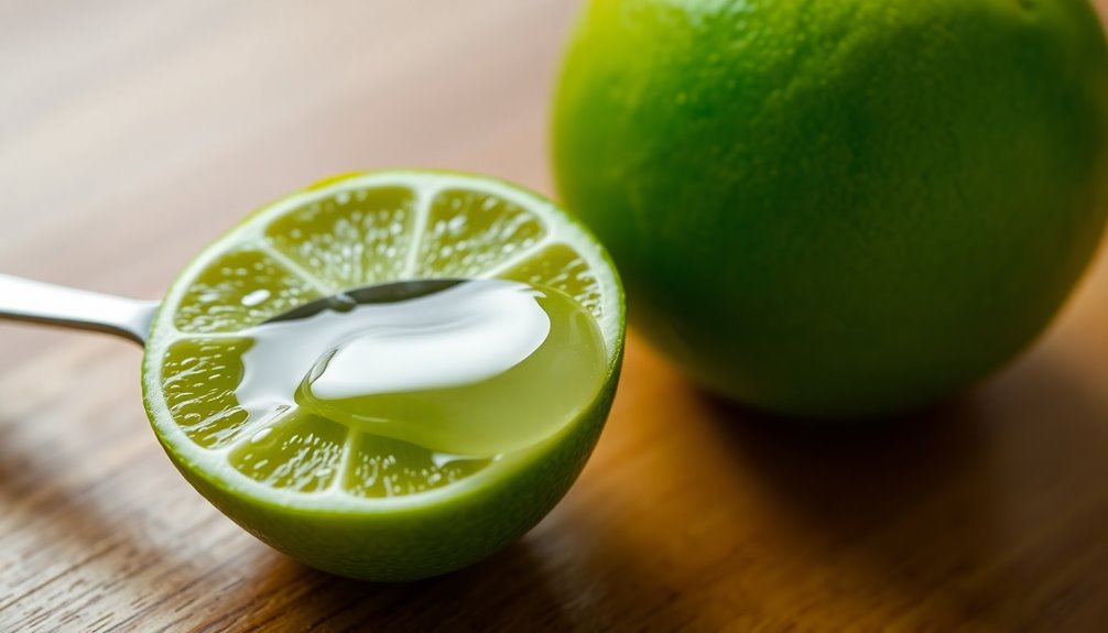 lime juice quantity per lime