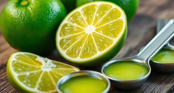 lime juice quantity per lime