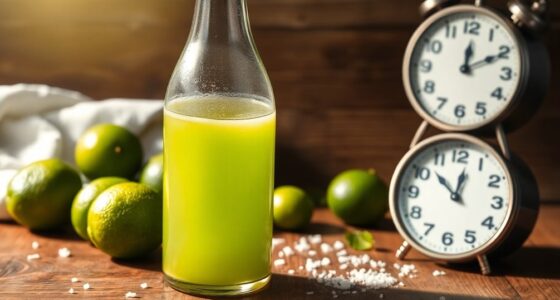 lime juice shelf life