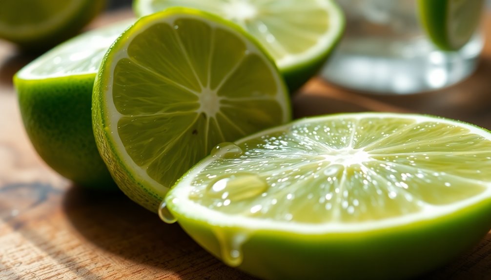 lime juice yield per lime