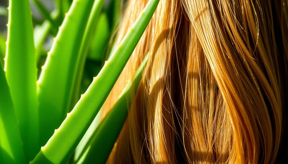 luscious locks with aloe