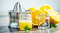 make concentrated lemon juice