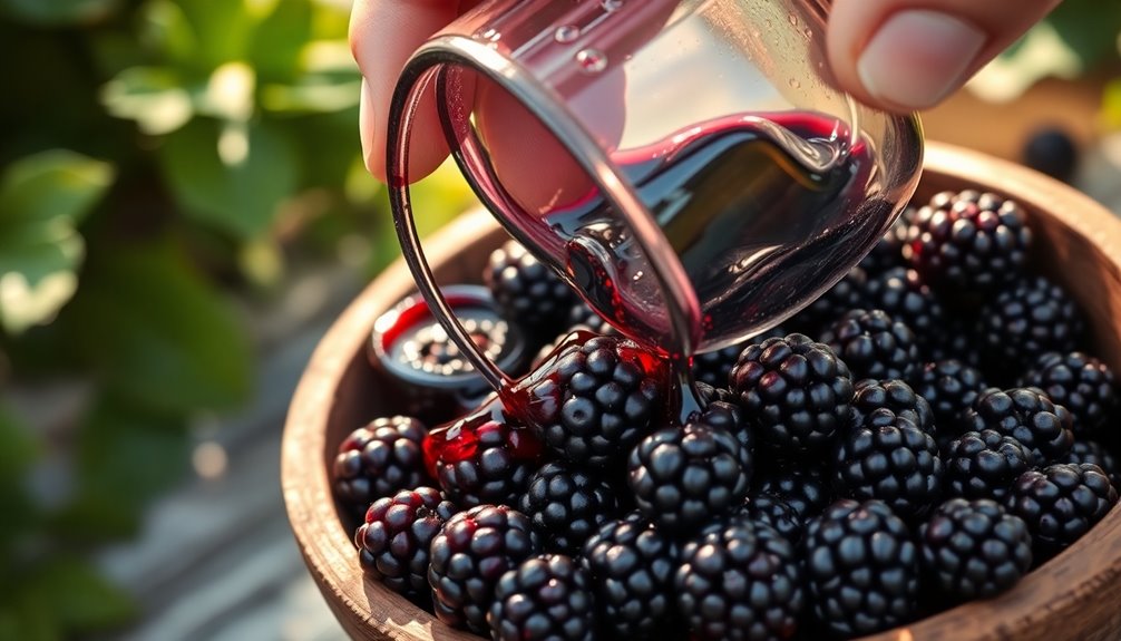 make fresh blackberry juice