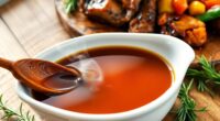 make gravy from juices