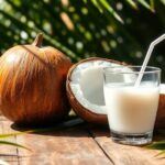 make refreshing coconut juice