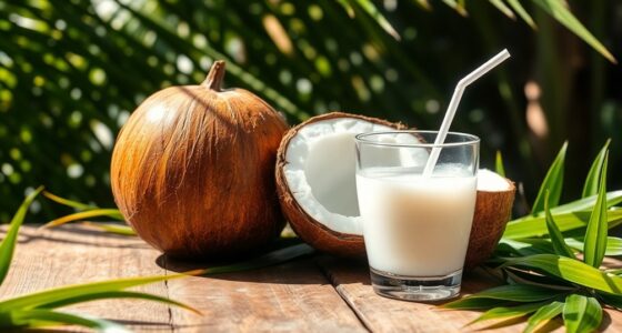 make refreshing coconut juice