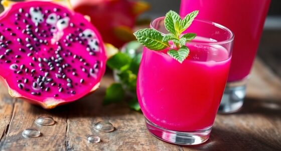 make refreshing dragon fruit juice