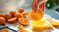 manual orange juicing methods