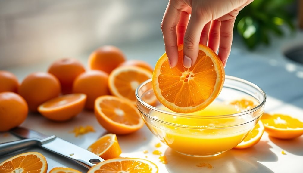 manual orange juicing methods