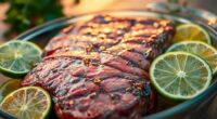 marinate steak in lime