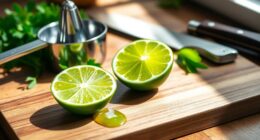 maximize lime juice extraction