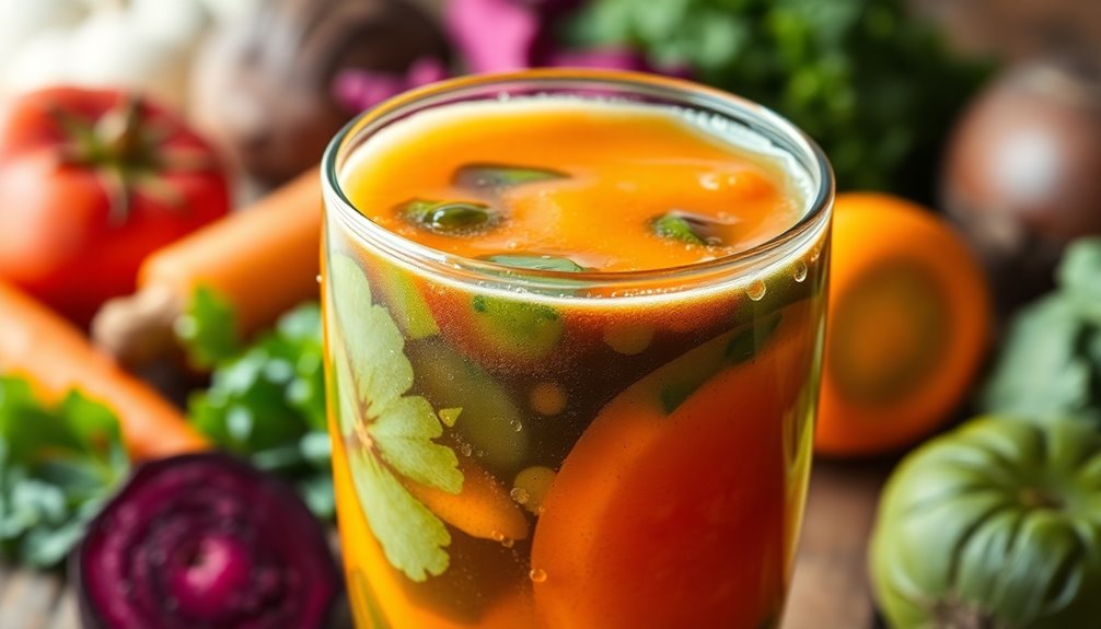 mineral rich vegetable juice